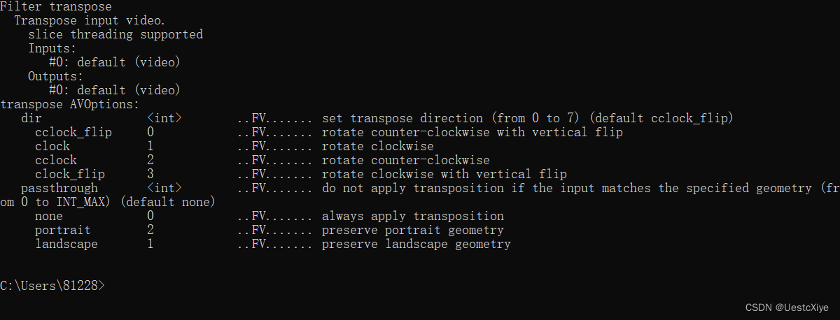 FFmpeg 命令：从入门到精通 | ffplay 简单过滤器