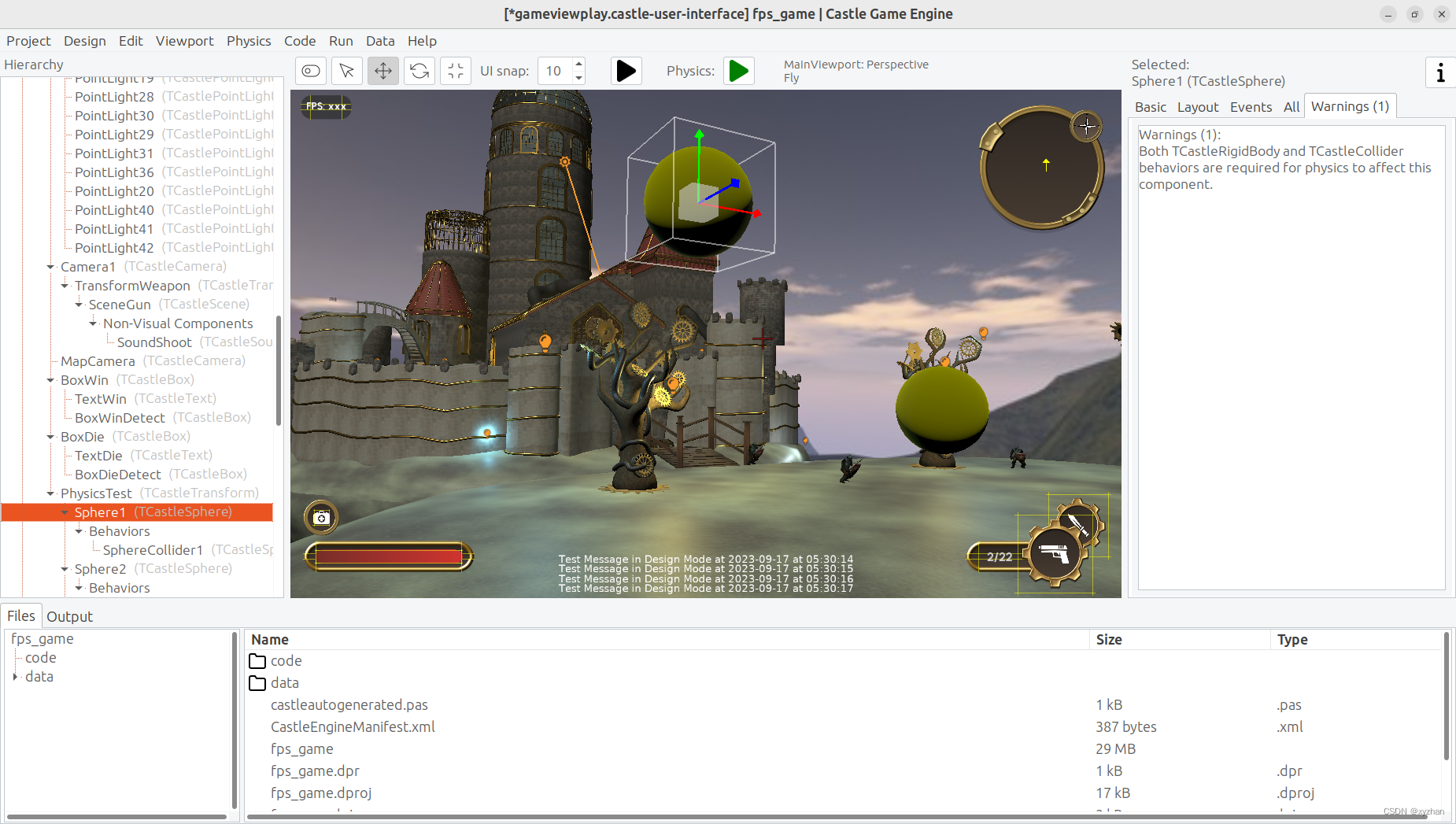Unity 开发人员转CGE（castle Game engine）城堡游戏引擎指导手册