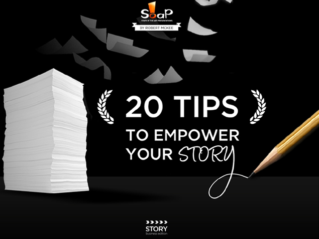 《20 tips to empower your story》——欧美PPT公司soap新作